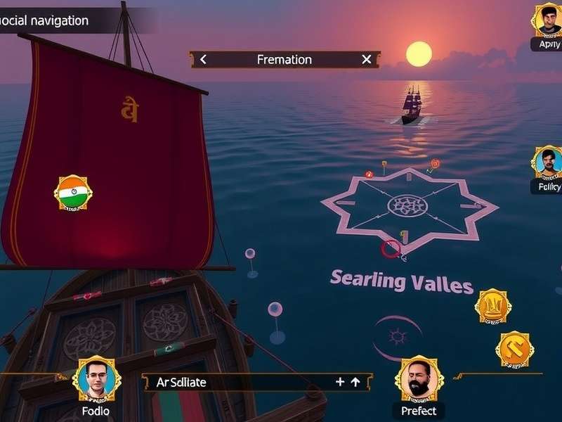 Quick Ship Adventure gameplay screenshot showing ship navigation